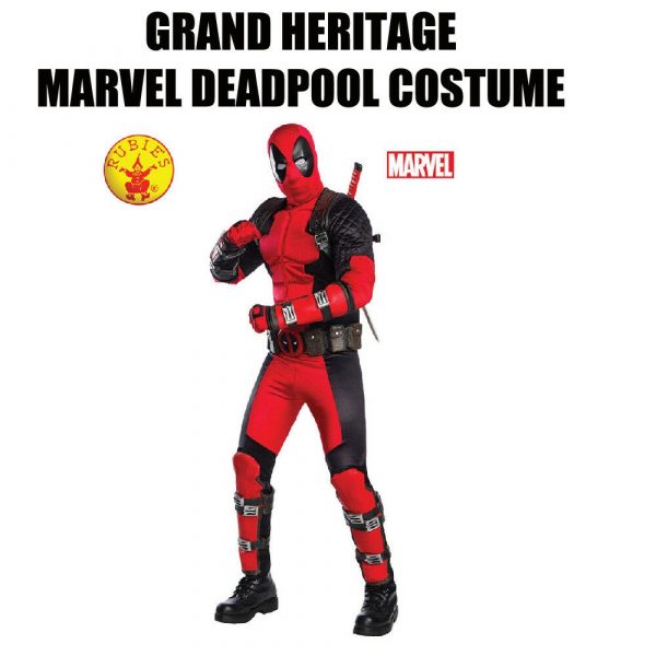 Grand Heritage Deadpool Men Costume Collectors Stage Book Week Superhero Weapons