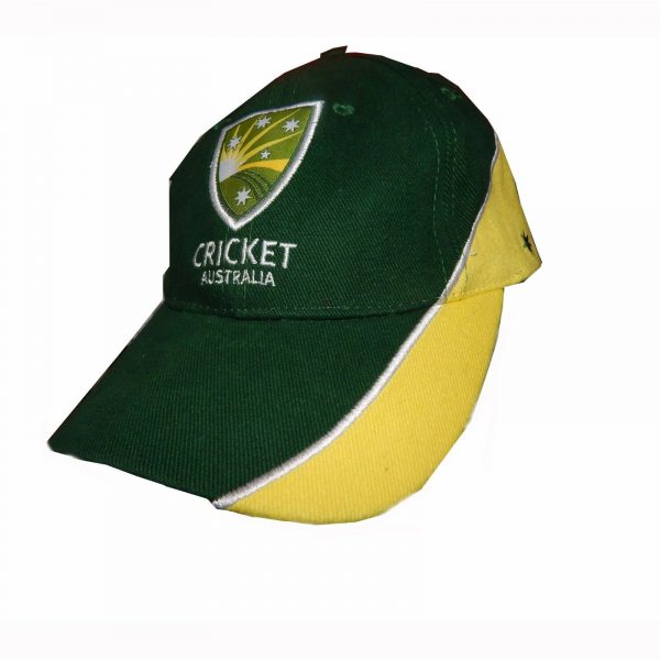 Licensed Cricket Australia Cap Green Yellow Sport Fan Hat Men Christmas Gift - Image 4