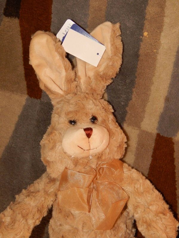 Plush Easter Bunny Rabbit Hare Cuddly Soft Toy 25cm Childs Baby Gift Birthday - Image 7