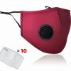 Washable Face Mask Mouth Reusable Anti-Pollution Cotton w Pocket filter Adult - Image 20