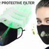 Washable Face Mask Mouth Reusable Anti-Pollution Cotton w Pocket filter Adult - Image 8