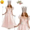 Wizard of Oz Deluxe Glinda the Good Witch Adult Book Week Fairy Dress Costume XL