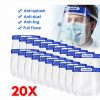 Full Face Shield Mask Clear Anti-Splash Visor Safety Glasses Anti-Fog AU SELLER - Image 3