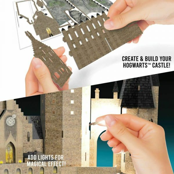 Harry Potter Light-Up Hogwarts Castle STEM Activity Playset Christmas Toy Gift - Image 5