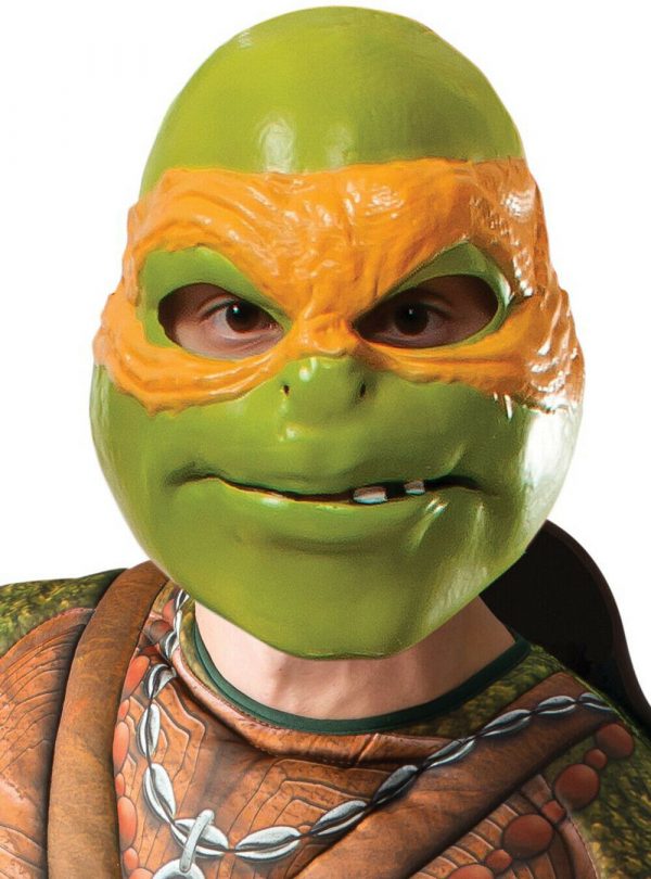 Mens Adult MichaelAngelo Super Hero DLX Teenage Mutant Ninja Turtles Costume XL - Image 3