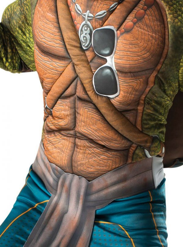 Mens Adult MichaelAngelo Super Hero DLX Teenage Mutant Ninja Turtles Costume XL - Image 4
