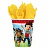 Paw Patrol Birthday Party Supplies Pack 8 Guests 58pc Cup Plate Napkin T.Cover++ - Image 4