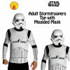 STAR WARS MENS STORMTROOPER CLONE LONG SLEEVE TOP COSTUME HALLOWEEN MEDIUM ADULT