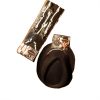 Skeleton Fedora Hat & Suspenders Set Skull Bones Halloween Adult Costume Men - Image 7