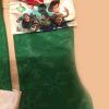 Toy Story Buzz and Woody Friends Christmas Stocking w Matching Santa Hat Green - Image 4