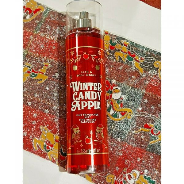 BATH & BODY WORKS WINTER CANDY APPLE SCENT FRAGRANCE MIST BODY SPRAY XMAS GIFT - Image 4