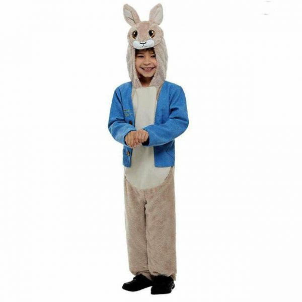 Deluxe Peter Rabbit Costume Child Beatrix Potter Story Book Week Boy Girl Plush - Image 4