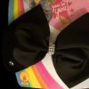 JOJO SIWA LICENSED LARGE BLACK HAIR BOW RHINESTONES CHILD GIRL FASHION ACCESSORY - Image 4