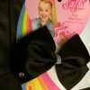 JOJO SIWA LICENSED LARGE BLACK HAIR BOW RHINESTONES CHILD GIRL FASHION ACCESSORY - Image 5