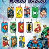 Justice League Avengers DC Comics Super Heroes Dog Tag Necklace Boys Kids Chain - Image 3