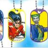 Justice League Avengers DC Comics Super Heroes Dog Tag Necklace Boys Kids Chain - Image 5