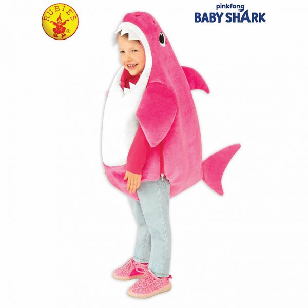 Kids Mummy Baby Daddy Shark Costume Toddler Deluxe Girls Child Pinkfong Jumpsuit - Image 6