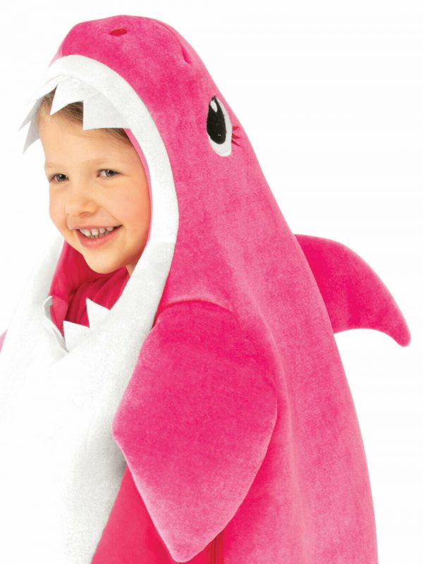 Kids Mummy Baby Daddy Shark Costume Toddler Deluxe Girls Child Pinkfong Jumpsuit - Image 7