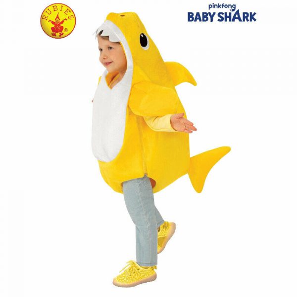 Kids Mummy Baby Daddy Shark Costume Toddler Deluxe Girls Child Pinkfong Jumpsuit - Image 9