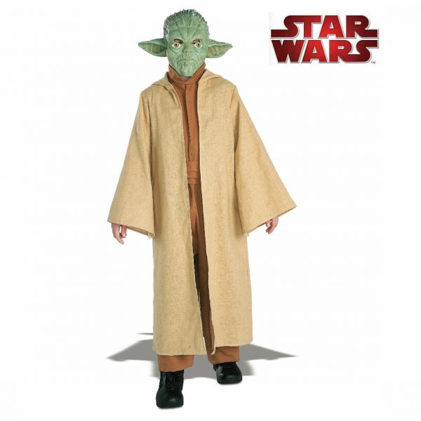 STAR WARS DELUXE YODA COSTUME  BOOK WEEK CHILD BOYS DRESS UP HALLOWEEN LICENSED