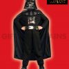 Star Wars Darth Vader Costume Halloween Mask Cape Belt S:Small (4-6) Action Suit - Image 4