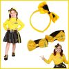 The Wiggles EMMA Girl Costume Child Yellow Dress FREE Headband Shoe Bows TODDLER - Image 6