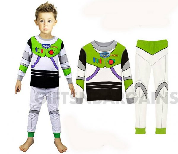 Boys Spider-man Mickey Mouse Toy Story Buzz Kids Pajamas PJ's,1-8Y 100% Cotton - Image 4