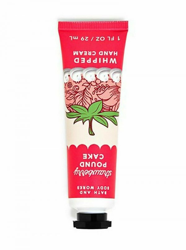 Bath & Body Works STRAWBERRY POUND CAKE Whipped Hand Cream For Dry Skin Women - Image 3