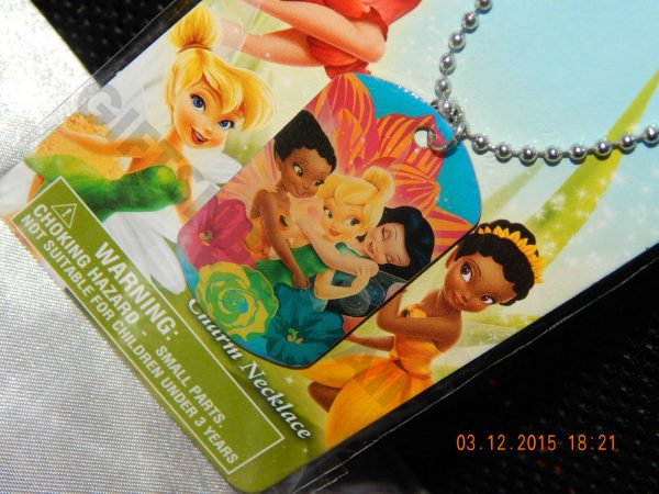 Disney Fairies Tinkerbell Tinker Bell Necklace chain Girl CHRISTMAS Gift Dogtag - Image 8