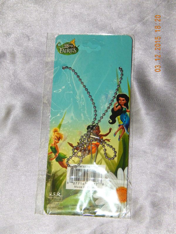 Disney Fairies Tinkerbell Tinker Bell Necklace chain Girl CHRISTMAS Gift Dogtag - Image 9