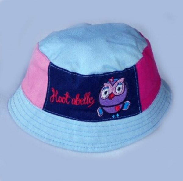 GIGGLE & HOOT "HOOTABELLE"  BUCKET SUN HAT GIRLS CAP OUTDOOR CRECHE SPORT PLAY