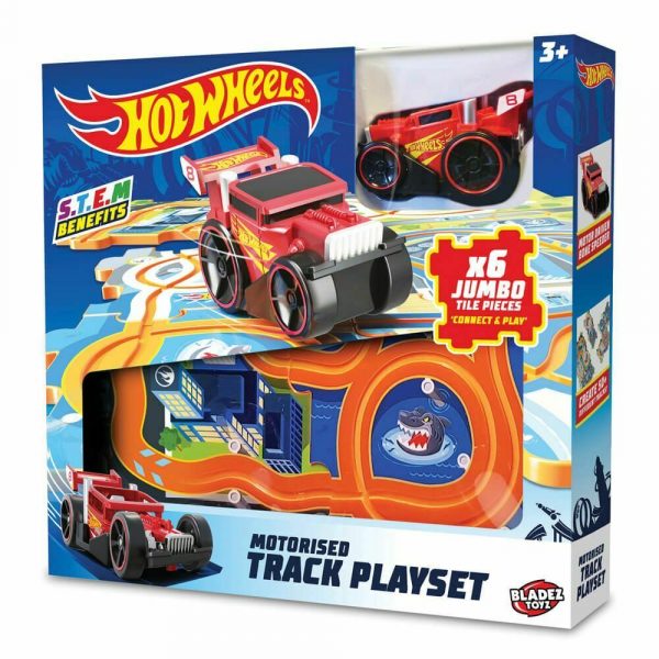 Hot Wheels Motorised Track Playset Connect & Play STEM Learning Child Toygame 3+