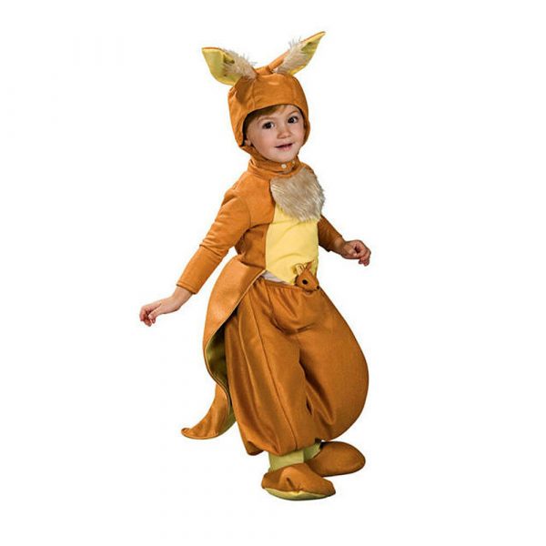Kangaroo Costume Child Outback Australian Animal Joey Infant Baby Romper 6-12 m - Image 4