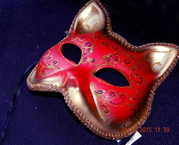 Party Mask Venetian Costume Mardigras Masquerade Carnival Cat Bunny Easter - Image 7