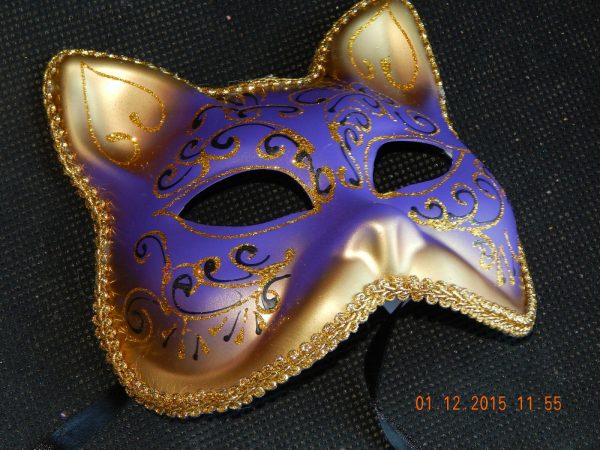 Party Mask Venetian Costume Mardigras Masquerade Carnival Cat Bunny Easter - Image 8