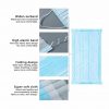 Protect FACE MASK Disposable Medical 3 Layer Filter PPE 5 /10 /20  Pack Adult AU - Image 8