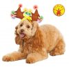 Pup Dog REINDEER Light-up Pet Costume Santa's Helper RUDOLPH Fancy Dress XMAS