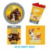 Secret Life of Pets Party Supplies Birthday Party Pack 40Pc Plates Cups Napkins+