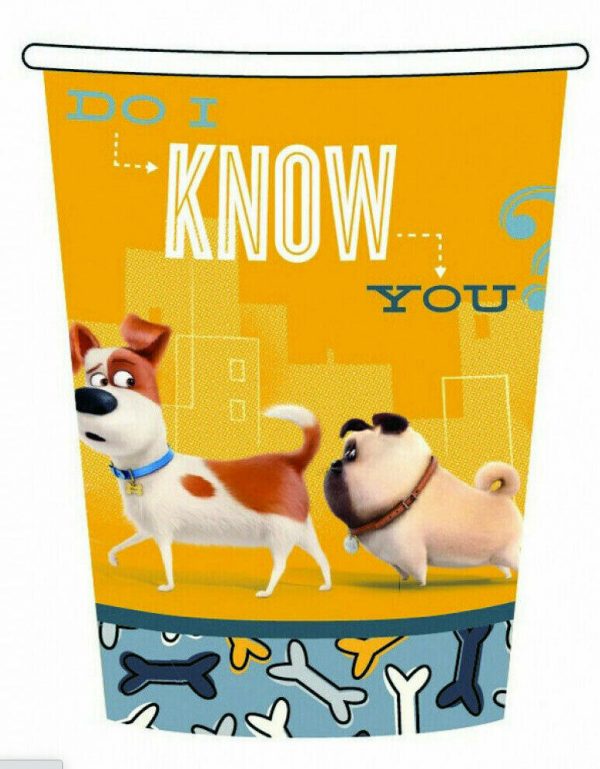 Secret Life of Pets Party Supplies Birthday Party Pack 40Pc Plates Cups Napkins+ - Image 5