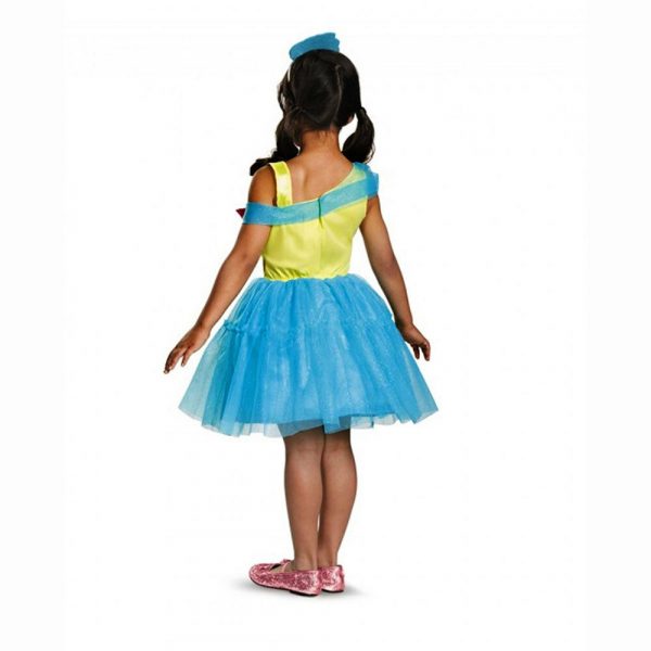 Shopkins Cupcake Queen Dress Classic Blue Girls Child Costume + Headband S / M - Image 5