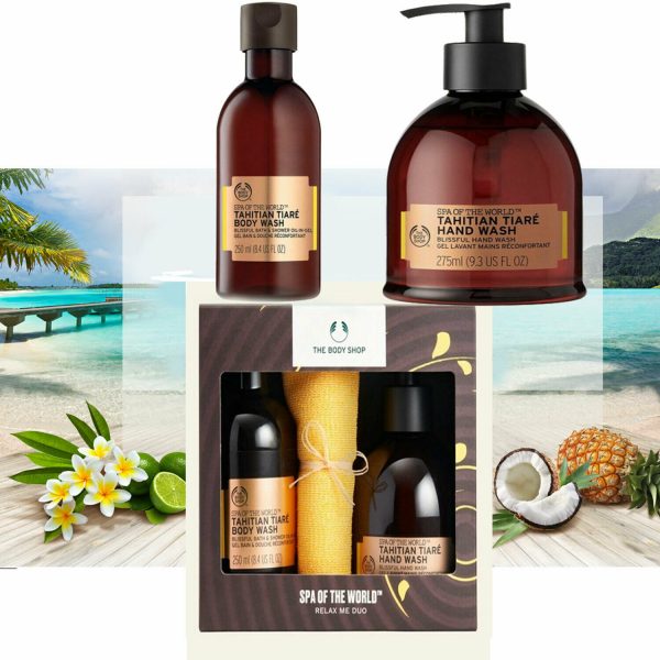 Spa of The World™ Relax Me Duo Tahitian Tiare' 3 Pc Gift Set BODY CARE GIFT SET