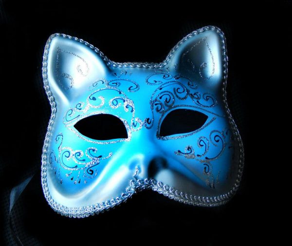 Party Mask Venetian Costume Mardigras Masquerade Carnival Cat Bunny Easter - Image 10