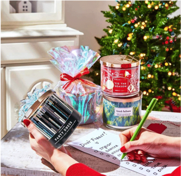 BATH & BODY WORKS Party Dress3 Three Wick Candle Scent 411g Women Valentine Gift - Image 3