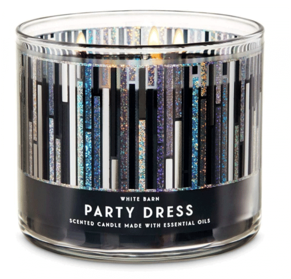 BATH & BODY WORKS Party Dress3 Three Wick Candle Scent 411g Women Valentine Gift