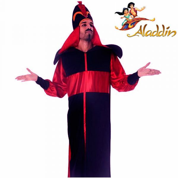 Disney Aladdin Mens Jafar Evil Sorcerer Halloween Costume Adult (Std) Licensed - Image 5
