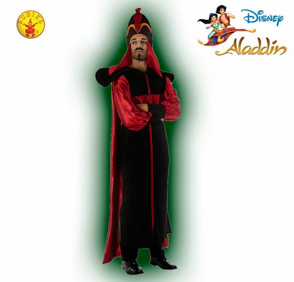 Disney Aladdin Mens Jafar Evil Sorcerer Halloween Costume Adult (Std) Licensed - Image 6