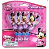 Disney Minnie Mouse Bowtique 4 pack Mini Paddle Ball favours, party prize, loot - Image 3