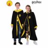 HUFFLEPUFF Licensed Harry Potter Wizard Robe Kids Costume Bookweek Boy Girl 9+