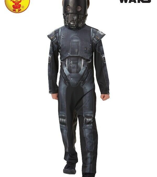K-2SO Star Wars Rogue One Droid Boys Costume Genuine Licensed  7-8y Kids