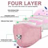 Kid Child Washable Reusable Face Mask Anti Dust Eye Shield Breath Valve Filters - Image 12